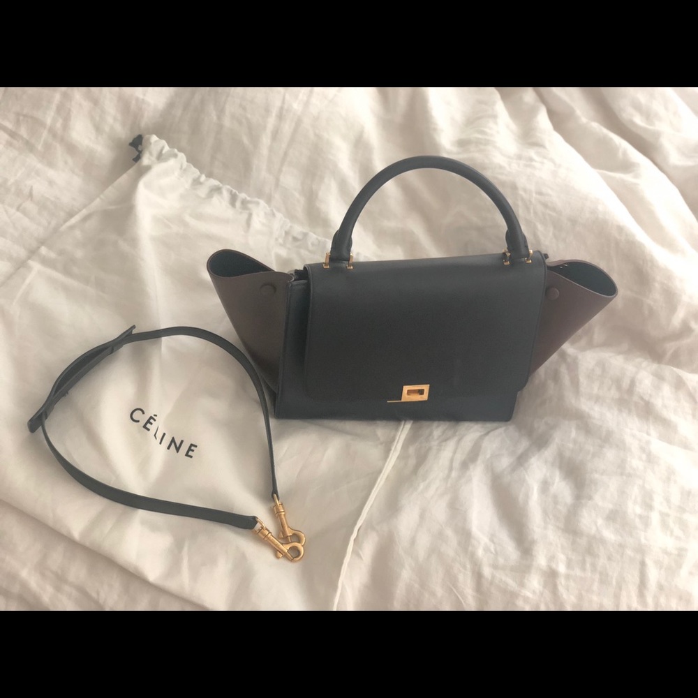 Celine trio-color small bag